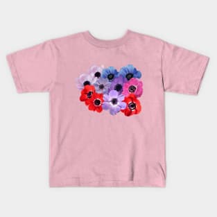 Anemone Flower Kids T-Shirt